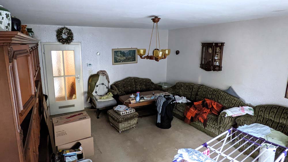 Entrümpelung Mainz Vorher