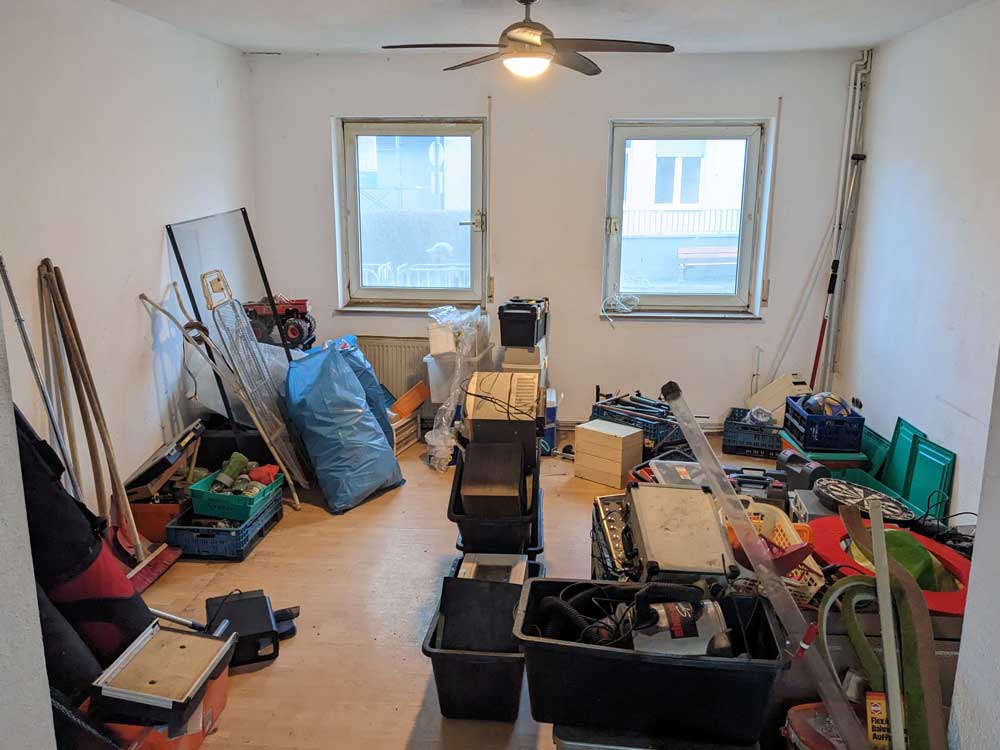 Rüsselsheim Entrümpelung Vorher